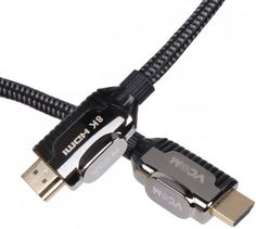 Кабель интерфейсный HDMI VCOM CG864-0.5M 19M/M,ver. 2.1, 8K/60Hz 0.5m