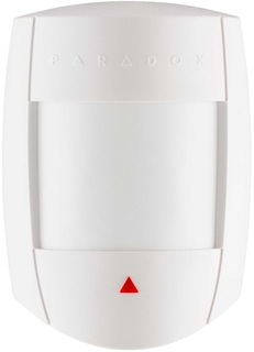 Датчик Paradox DG55 цифровая обработка сигнала, сдвоенный PIR-элемент, 12м