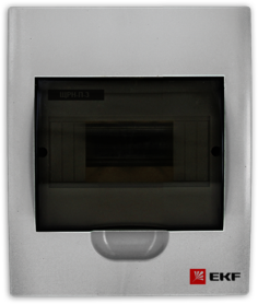 Щит распределительный EKF pb40-n-3 ЩРН-П-3, IP41