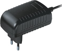 Блок питания Navigator ND-E24-IP20-12V 24Вт, вх. 110-264В/вых. 12В DC, 87x46x33мм, IP20 с разъемом «джек» 5,5 мм и выключателем (71463)