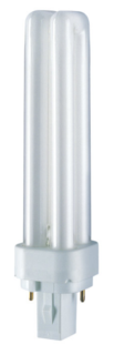 Лампа люминесцентная LEDVANCE 4050300025704 компакт. DULUX D 18W/830 G24d-2 OSRAM