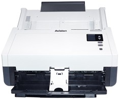 Сканер Avision AD345GWN A4, 600dpi, 60стр/мин, двусторонний, RJ-45, Wi-Fi, USB, серый