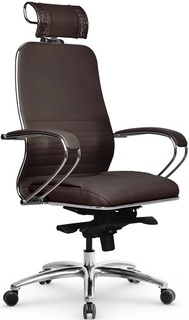 Кресло офисное Metta Samurai KL-2.04 MPES Цвет: Темно-коричневый. Метта