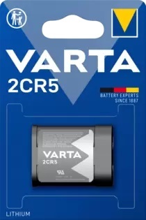 Батарейка Varta 2CR5 06203301401 BL1 Lithium 6V