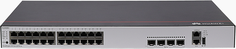 Коммутатор Huawei 98011318 S5735-L24P4X-A1 (24*10/100/1000BASE-T ports, 4*10GE SFP+ ports, PoE+, AC power) + Basic Software