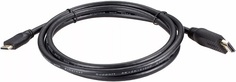 Кабель HDMI-miniHDMI VCOM CG583-1.5M 19M/19M, ver 2.0, 1.5m