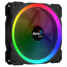 Вентилятор для корпуса AeroCool ORBIT 120 RGB 120x120mm, 1200 об/мин, 55,9 CFM, 14,1 дБА, 3-pin, LED Ret