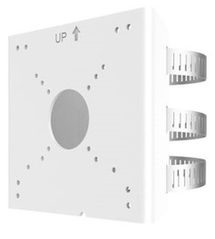 Адаптер UNIVIEW TR-UP06-C-IN для крепления на столб IP камер серий IPC23XX OEM, IPC23XX/22X, IPC74X, IPC252/26X, 127мм x 136мм x 62.5мм, 0.34кг, алюми