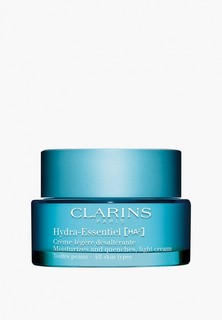 Крем для лица Clarins HYDRA-ESSENTIEL, дневной Увлажняющий, с легкой текстурой, для любого типа кожи, 50 мл