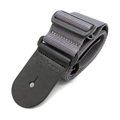 GB01GR leather fixer ремень для гитары 50мм серый Uptone