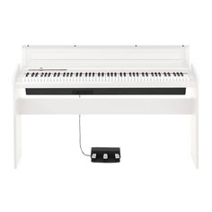 LP-180-WH цифровое пианино со стойкой, тройной педалью, адаптером Korg