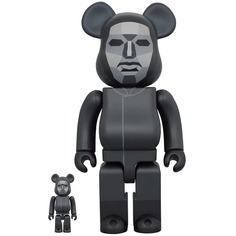 Фигура Bearbrick Medicom Toy Squid Game Frontman 400% and 100%