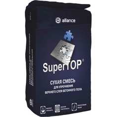 Сухая смесь для упрочнения верхнего слоя бетонного покрытия SuperTOP