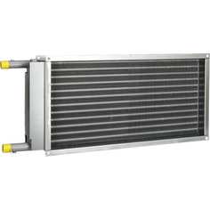 Прямоугольный водяной воздухонагреватель Ventart Noizzless