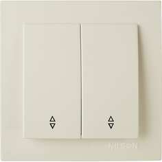 Двухклавишный выключатель Nilson