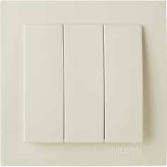 Трехклавишный выключатель Nilson