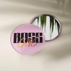 Зеркало карманное boss girl, d=7 см NO Brand