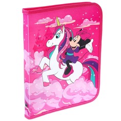 Папка д/тетрадей а5 молния вокруг пластик пм-а5-04 минни маус Disney