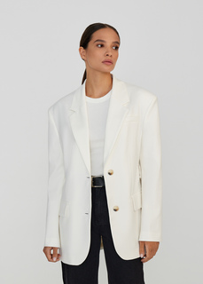 Жакет с поясом NICEONE [Молочный, S]