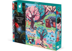 Пазлы Janod Пазл Лес светится в темноте (24 элемента)