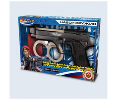 Игровые наборы Играем вместе Набор оружия полиция пистолет