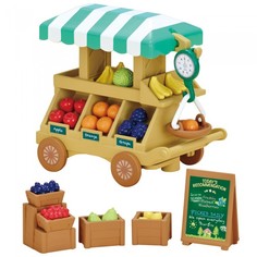 Игровые наборы Sylvanian Families Игровой набор Тележка с фруктами