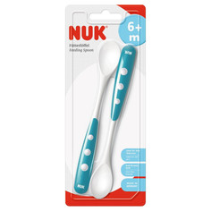 Столовые приборы Nuk Ложка для кормления c 6 мес. 2 шт.