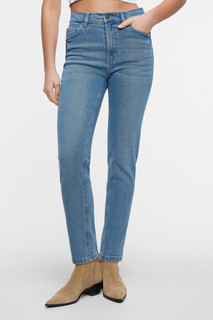 брюки джинсовые женские Джинсы straight прямые базовые со средней посадкой Befree
