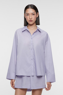 Рубашка oversize домашняя с широкими манжетами Befree
