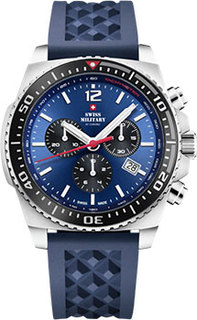 Швейцарские наручные мужские часы Swiss Military SM34093.06. Коллекция Sports