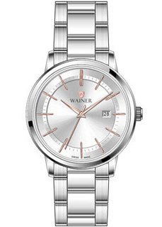 Швейцарские наручные мужские часы Wainer WA.11180B. Коллекция Classic