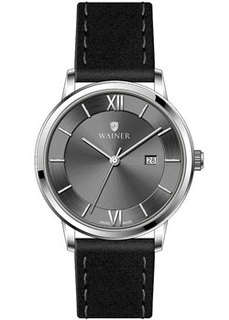 Швейцарские наручные мужские часы Wainer WA.11190B. Коллекция Classic