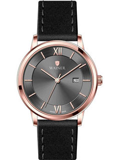 Швейцарские наручные мужские часы Wainer WA.11190A. Коллекция Classic