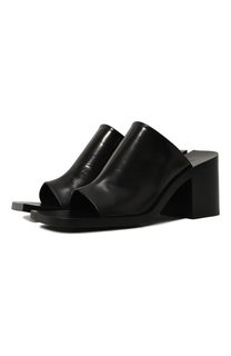 Кожаные мюли Jil Sander