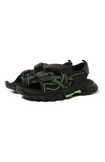 Комбинированные сандалии Track Balenciaga