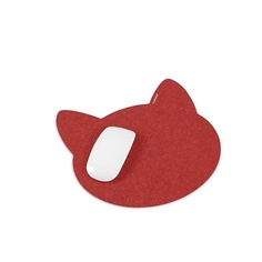 Коврик для мыши FLEXPOCKET Коврик из фетра для компьютерной мыши в форме кошки