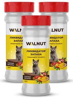 Средство против запаха и пятен WALNUT Ликвидатор запаха для кошачьего лотка "Спелые фрукты" 1200