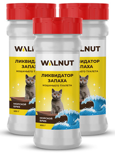 Средство против запаха и пятен WALNUT Ликвидатор запаха для кошачьего лотка "Спелые фрукты" 1200