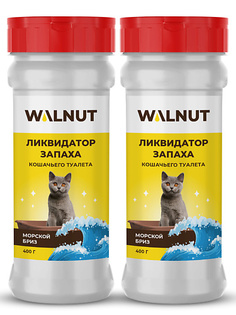 Средство против запаха и пятен WALNUT Ликвидатор запаха для кошачьего лотка "Спелые фрукты" 800