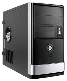 Корпус InWin EMR002 Black/Graphite 500W RB-S500HQ7-0