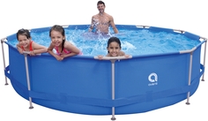 Бассейн круглый со стальным каркасом Avenli 3.60м*76cм 17799 Рыжий Кот