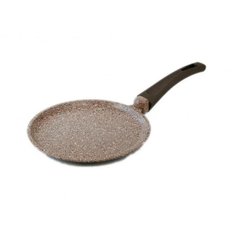 Блинница алюминий, 22 см, антипригарное покрытие, Гардарика, Алтай, 0822-07, soft-touch