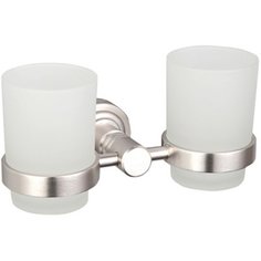 Стакан для зубных щеток, двойной, стекло, Frap, F3708