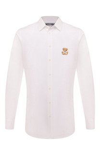 Хлопковая рубашка Moschino