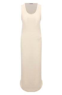 Хлопковое платье Jil Sander