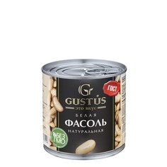 Фасоль белая Gustus натуральная, 400 г