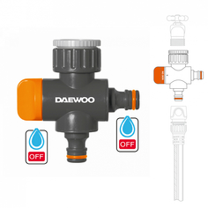 Адаптер DAEWOO 3/4"и 1"с внешней резьбой 26.5-33.3мм