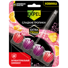 Средство чистящее для унитаза Expel «Сладкие тропики» 3 шт