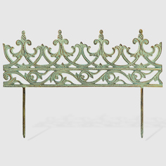 Забор садовый Anxi jiacheng металл оливковый 48x33x1cm