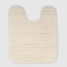 Коврик для унитаза AG CONCEPT 50х60 см, белый, 2 полоски